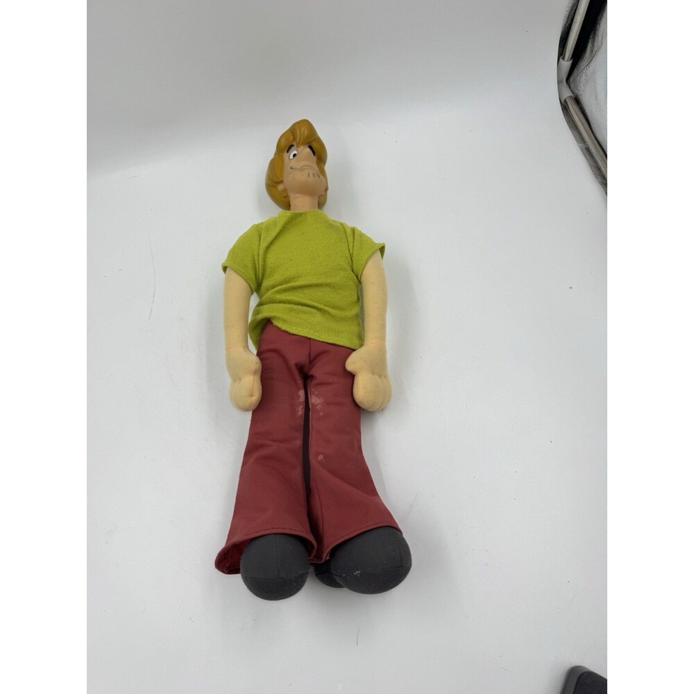 Vintage Scooby Doo SHAGGY Doll 17" Tall UNTESTED NO BATTERIES Stained Pants